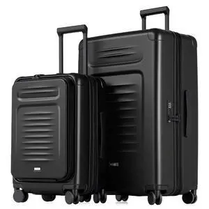 Luggage Sets Checked Suitcases - 2 Piece, Travel Carry on with Spinner Wheels, Expandable Hardside Large Suitcase with TSA Lock,20+29 Inch Black Luggage Sets Checked Suitcases - 2 Piece, Travel Carry on with Spinner Wheels, Expandable Hardside Large Suitcase with TSA Lock,20+29 Inch Black