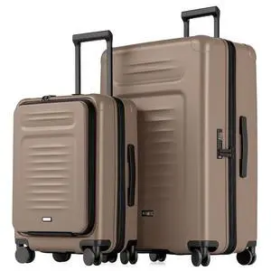 Luggage Sets Checked Suitcases - 2 Piece, Travel Carry on with Spinner Wheels, Expandable Hardside Large Suitcase with TSA Lock,20+29 Inch Apricot Luggage Sets Checked Suitcases - 2 Piece, Travel Carry on with Spinner Wheels, Expandable Hardside Large Suitcase with TSA Lock,20+29 Inch Apricot