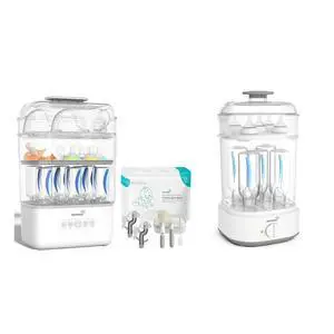 3 Layers Large Bottle Sterilizer and Dryer & Grownsy Bottle Sterilizer 3 Layers Large Bottle Sterilizer and Dryer & Grownsy Bottle Sterilizer