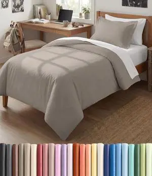 Duvet Cover Twin/Twin XL Size Set - Extra Soft Twin/Twin XL Duvet Cover 68" x 90" with 1 Pillow Sham for Women, Men, Kids & Teens - Comfy, Easy-Care & Fade Free w/Zipper Closures & Ties (Light Grey) Duvet Cover Twin/Twin XL Size Set - Extra Soft Twin/Twin XL Duvet Cover 68" x 90" with 1 Pillow Sham for Women, Men, Kids & Teens - Comfy, Easy-Care & Fade Free w/Zipper Closures & Ties (Light Grey)