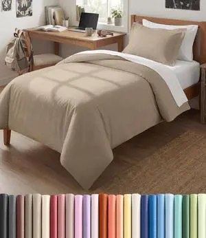 Duvet Cover Twin/Twin XL Size Set - Extra Soft Twin/Twin XL Duvet Cover 68" x 90" with 1 Pillow Sham for Women, Men, Kids & Teens - Comfy, Easy-Care & Fade Free with Zipper Closures and Ties (Wheat) Duvet Cover Twin/Twin XL Size Set - Extra Soft Twin/Twin XL Duvet Cover 68" x 90" with 1 Pillow Sham for Women, Men, Kids & Teens - Comfy, Easy-Care & Fade Free with Zipper Closures and Ties (Wheat)