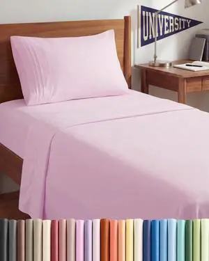 Twin XL Size 3 Piece Sheet Set - Comfy Breathable & Cooling Sheets - Hotel Luxury Bed Sheets for Women & Men - Deep Pockets, Easy-Fit, Soft & Wrinkle Free Sheets - Light Pink Oeko-Tex Bed Sheet Set Twin XL Size 3 Piece Sheet Set - Comfy Breathable & Cooling Sheets - Hotel Luxury Bed Sheets for Women & Men - Deep Pockets, Easy-Fit, Soft & Wrinkle Free Sheets - Light Pink Oeko-Tex Bed Sheet Set