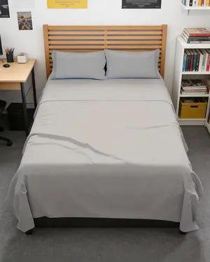 Full XL Bed Sheet - 4 Piece Full XL Bed Sheets Set - Ultra-Soft, Breathable & Cooling - Hotel Luxury Bedding for Women & Men with Deep Pockets - Wrinkle Free & Fade Resistant - Oeko-Tex - Light Grey Full XL Bed Sheet - 4 Piece Full XL Bed Sheets Set - Ultra-Soft, Breathable & Cooling - Hotel Luxury Bedding for Women & Men with Deep Pockets - Wrinkle Free & Fade Resistant - Oeko-Tex - Light Grey