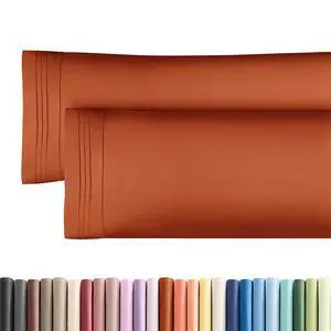 Body Pillowcases Set of 2-20x54 Long Body Pillow Case - Soft Body Pillow Cover for Sleeping & Side Sleepers - Comfy, Breathable & Wrinkle Free - Machine Washable w/Envelope Enclosure (Terracotta) Body Pillowcases Set of 2-20x54 Long Body Pillow Case - Soft Body Pillow Cover for Sleeping & Side Sleepers - Comfy, Breathable & Wrinkle Free - Machine Washable w/Envelope Enclosure (Terracotta)