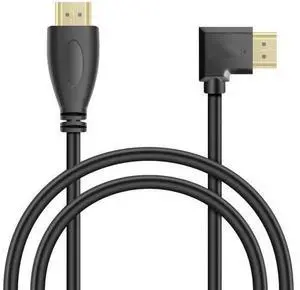 3Ft Right 90/270 Degree HDMI 1.4 Male to Female Extension Cable, Gold-Plated Connectors, Support 4K, 3D, Ethernet & ARC Audio Return 3Ft Right 90/270 Degree HDMI 1.4 Male to Female Extension Cable, Gold-Plated Connectors, Support 4K, 3D, Ethernet & ARC Audio Return