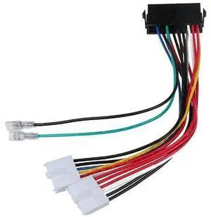 1 Piece 20Pin ATX to Dual 6Pin AT Power Conversion Cable, Compatible with 286/386/486 Vintage Computers 1 Piece 20Pin ATX to Dual 6Pin AT Power Conversion Cable, Compatible with 286/386/486 Vintage Computers