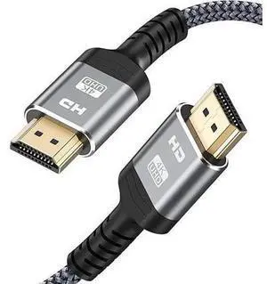 3.3FT/1M Braided HDMI 2.0 Cable, 18Gbps High Speed Cord, 4K@60Hz HDR ARC HDCP2.2 for PS4, Monitor, Projector 3.3FT/1M Braided HDMI 2.0 Cable, 18Gbps High Speed Cord, 4K@60Hz HDR ARC HDCP2.2 for PS4, Monitor, Projector