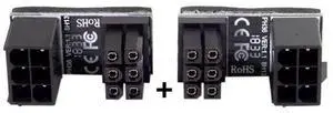 180 Degree Angled ATX 6Pin Female to Male GPU Power Adapter for Desktop Graphics Cards 180 Degree Angled ATX 6Pin Female to Male GPU Power Adapter for Desktop Graphics Cards