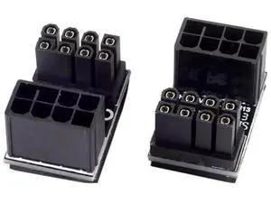 180 Degree U-Turn ATX 8Pin Female to Male GPU Power Angled Adapter for Desktop Graphics Cards 180 Degree U-Turn ATX 8Pin Female to Male GPU Power Angled Adapter for Desktop Graphics Cards
