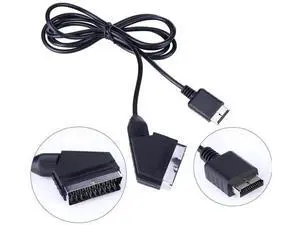 1.8M AV Composite Audio Video Cable Compatible with PS1 Game Console 1.8M AV Composite Audio Video Cable Compatible with PS1 Game Console
