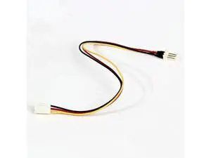 10 Pack 26cm 12V 3-Pin Male to Female PC Fan Extension Cables with Speed Resistor for Case Cooling Fans 10 Pack 26cm 12V 3-Pin Male to Female PC Fan Extension Cables with Speed Resistor for Case Cooling Fans