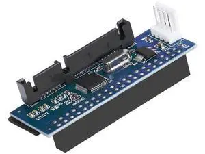 39 Pin IDE to SATA Adapter Card with Data & Power Cable, Convert 3.5" PATA IDE HDD to SATA Interface for Desktop PC 39 Pin IDE to SATA Adapter Card with Data & Power Cable, Convert 3.5" PATA IDE HDD to SATA Interface for Desktop PC
