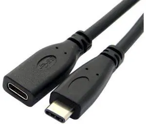 2M USB 3.1 Type-C Male to Female Extension Cable, High Speed Data & Charging Type-C Extender Cord for Laptop, Tablet & Smartphones 2M USB 3.1 Type-C Male to Female Extension Cable, High Speed Data & Charging Type-C Extender Cord for Laptop, Tablet & Smartphones