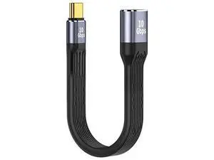 13cm FPC Flat USB3.1 Type-C Male Host to USB3.0 Type-A Female OTG Cable | Slim Low Profile Data Cord for Phones & Laptops 13cm FPC Flat USB3.1 Type-C Male Host to USB3.0 Type-A Female OTG Cable | Slim Low Profile Data Cord for Phones & Laptops