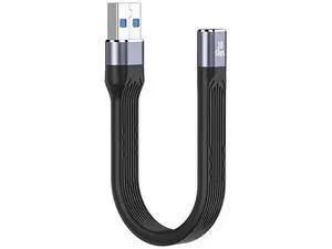 13cm Flat Slim FPC Cable, USB 3.1 Type C Female to USB 3.0 Type A Male, 10Gbps Data Transfer for Laptop Phone 13cm Flat Slim FPC Cable, USB 3.1 Type C Female to USB 3.0 Type A Male, 10Gbps Data Transfer for Laptop Phone