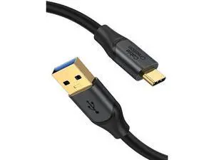 1.6FT USB-A 3.2 Gen2 to USB C Cable, 10Gbps 3A Fast Charging Cord Compatible with Android Auto, CarPlay, External SSD, Galaxy S24, iPhone 15/16, Pixel 1.6FT USB-A 3.2 Gen2 to USB C Cable, 10Gbps 3A Fast Charging Cord Compatible with Android Auto, CarPlay, External SSD, Galaxy S24, iPhone 15/16, Pixel