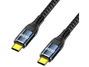 50CM USB-C to USB-C Cable | PD3.1 240W(48V 5A) Fast Charging, USB2.0 480Mbps Data Cord for Laptop, Tablet & Smartphone 50CM USB-C to USB-C Cable | PD3.1 240W(48V 5A) Fast Charging, USB2.0 480Mbps Data Cord for Laptop, Tablet & Smartphone