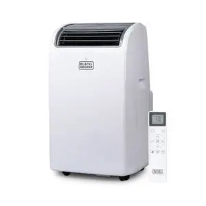 BLACK+DECKER Smart Portable Air Conditioner, 14,000 BTU for Rooms up to 700 Sq. Ft., Smart Portable AC with Follow Me Remote and Window Kit, BPACT14WT, White BLACK+DECKER Smart Portable Air Conditioner, 14,000 BTU for Rooms up to 700 Sq. Ft., Smart Portable AC with Follow Me Remote and Window Kit, BPACT14WT, White