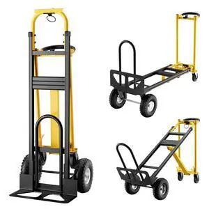 Patikuin 3-in-1 Folding Hand Truck & Dolly Cart, 800LB Capacity Heavy Duty Convertible Dolly with Wheels & 2 Elastic Straps, Carbon Steel Moving Truck for Furniture, Household, Warehouse Patikuin 3-in-1 Folding Hand Truck & Dolly Cart, 800LB Capacity Heavy Duty Convertible Dolly with Wheels & 2 Elastic Straps, Carbon Steel Moving Truck for Furniture, Household, Warehouse
