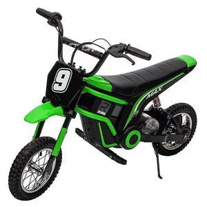 Patikuin 24V 350W Kids Electric Dirt Bike 3-Speed Modes Up to 14.29MPH, Full Suspension, ASTM-Certified Off-Road Motorcycle for Boys & Girls Patikuin 24V 350W Kids Electric Dirt Bike 3-Speed Modes Up to 14.29MPH, Full Suspension, ASTM-Certified Off-Road Motorcycle for Boys & Girls