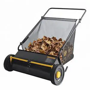 Patikuin 21" Heavy Duty Push Lawn Sweeper with 4-Brush Enhanced System, 3.5 Cu.ft Large Collection Bag & Steel Frame, Efficient Leaf & Debris Collector for Yard, Garden Cleanup Patikuin 21" Heavy Duty Push Lawn Sweeper with 4-Brush Enhanced System, 3.5 Cu.ft Large Collection Bag & Steel Frame, Efficient Leaf & Debris Collector for Yard, Garden Cleanup