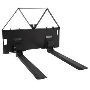Patikuin 46" Heavy Duty Pallet Forks for Tractor Loader, 3200 Lbs Skid Steer Quick Attach Forks, Universal Pallet Fork Attachment for Kubota New Holland CAT Compact Tractor, Farm Material Handling Patikuin 46" Heavy Duty Pallet Forks for Tractor Loader, 3200 Lbs Skid Steer Quick Attach Forks, Universal Pallet Fork Attachment for Kubota New Holland CAT Compact Tractor, Farm Material Handling