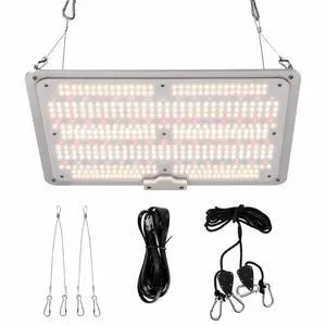 Patikuin 150W Dimmable Full Spectrum LED Grow Light, Sunlike Quantum Board with Red & IR for Indoor Plants, 120V US Standard Patikuin 150W Dimmable Full Spectrum LED Grow Light, Sunlike Quantum Board with Red & IR for Indoor Plants, 120V US Standard
