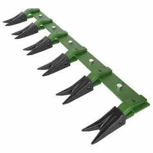 Patikuin Heavy Duty Bucket Tooth Bar for Sub-Compact Tractors, 49 Inch Bolt-on Design, No Drilling Needed, Fits 1/2" Bucket Edges, Green & Black Finish Patikuin Heavy Duty Bucket Tooth Bar for Sub-Compact Tractors, 49 Inch Bolt-on Design, No Drilling Needed, Fits 1/2" Bucket Edges, Green & Black Finish