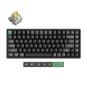 Keychron K2 Ultra 8K 75% Wireless Mechanical Keyboard, Hot-Swappable Keyboard, Apex Banana Switches, 760h Battery Life, Bluetooth/2.4GHz/Wired, PBT Keycaps, ZMK Programmable, RGB, Mac Windows Linux Keychron K2 Ultra 8K 75% Wireless Mechanical Keyboard, Hot-Swappable Keyboard, Apex Banana Switches, 760h Battery Life, Bluetooth/2.4GHz/Wired, PBT Keycaps, ZMK Programmable, RGB, Mac Windows Linux