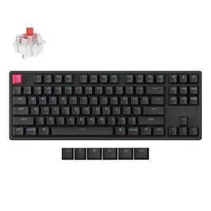 Keychron K8 Version 2 TKL Wireless Mechanical Keyboard, QMK/Launcher Bluetooth 5.2/Wired, RGB Backlit Shine-Through PBT Keycaps, Super Red Switch, Aluminum Frame for Mac Windows Linux Keychron K8 Version 2 TKL Wireless Mechanical Keyboard, QMK/Launcher Bluetooth 5.2/Wired, RGB Backlit Shine-Through PBT Keycaps, Super Red Switch, Aluminum Frame for Mac Windows Linux