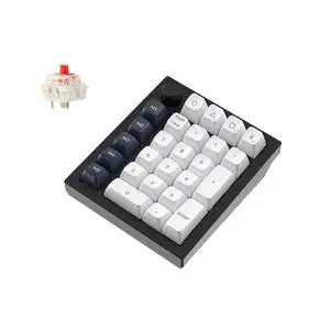Keychron Q0 Max Wireless Custom Mechanical Numpad, 2.4 GHz/Bluetooth 5.1/Wired QMK Number Pad, RGB Hot-Swappable with Gateron Red Switch for Laptop Mac Windows Linux - Black Keychron Q0 Max Wireless Custom Mechanical Numpad, 2.4 GHz/Bluetooth 5.1/Wired QMK Number Pad, RGB Hot-Swappable with Gateron Red Switch for Laptop Mac Windows Linux - Black
