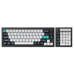 Keychron Q2 Max & Q0 Max Wireless Mechanical Keyboard with Numpad, QMK Programmable Knob 2.4 GHz/Bluetooth 5.1/Wired, RGB Backlit Hot-Swappable for Mac Windows Linux - Black Keychron Q2 Max & Q0 Max Wireless Mechanical Keyboard with Numpad, QMK Programmable Knob 2.4 GHz/Bluetooth 5.1/Wired, RGB Backlit Hot-Swappable for Mac Windows Linux - Black