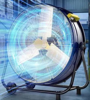 36IN Industrial Floor Drum Fan,21,800CFM High Velocity Heavy Duty Shop Fan with 360° Tilt,Handle,600W High Velocity Drum Fan for Garage,Basement,Warehouse,Patio,Factory,Workshop,Commercial Use 36IN Industrial Floor Drum Fan,21,800CFM High Velocity Heavy Duty Shop Fan with 360° Tilt,Handle,600W High Velocity Drum Fan for Garage,Basement,Warehouse,Patio,Factory,Workshop,Commercial Use
