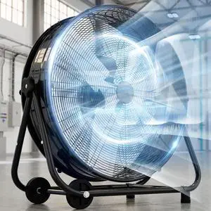36 Inch Industrial Drum Fan,21800 CFM High Velocity Floor Fan With 360°Adjustable Tilt,Heavy Duty Metal Fan with 1076 sq.ft,3 Speed,Electric Fan For Commercial,Factory,Basement(Black) 36 Inch Industrial Drum Fan,21800 CFM High Velocity Floor Fan With 360°Adjustable Tilt,Heavy Duty Metal Fan with 1076 sq.ft,3 Speed,Electric Fan For Commercial,Factory,Basement(Black)