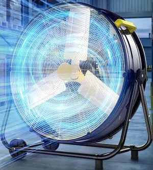 40IN Industrial Floor Drum Fan,24,800CFM High Velocity Heavy Duty Shop Fan with 360° Tilt,Handle,600W High Velocity Drum Fan for Garage,Basement,Warehouse,Patio,Factory,Workshop,Commercial Use 40IN Industrial Floor Drum Fan,24,800CFM High Velocity Heavy Duty Shop Fan with 360° Tilt,Handle,600W High Velocity Drum Fan for Garage,Basement,Warehouse,Patio,Factory,Workshop,Commercial Use