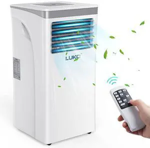 Portable Air Conditioner - 10000 BTU,Cooler, Dehumidifier, Fan for Rooms up to 450 sq ft, AC Unit Compact Room Air Conditioner for Indoor Room,Office,Bedroom,White Portable Air Conditioner - 10000 BTU,Cooler, Dehumidifier, Fan for Rooms up to 450 sq ft, AC Unit Compact Room Air Conditioner for Indoor Room,Office,Bedroom,White