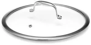 Tempered Glass Lid, 10-Inch, Designed for HexClad Hybrid Cookware, Steam Vented, Dishwasher Safe Tempered Glass Lid, 10-Inch, Designed for HexClad Hybrid Cookware, Steam Vented, Dishwasher Safe