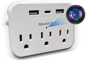 Wall Outlet Hidden Camera 1080P WiFi Spy Camera with Motion Detection & Charging Ports - Secret Nanny Cam for Home Baby Pet Office - Compatible with Phone App Wall Outlet Hidden Camera 1080P WiFi Spy Camera with Motion Detection & Charging Ports - Secret Nanny Cam for Home Baby Pet Office - Compatible with Phone App