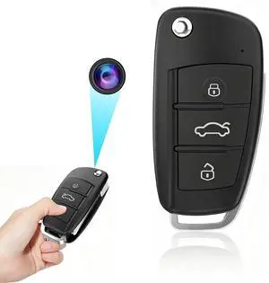 Hidden Camera Car Key - 1080P HD Spy Cam with Night Vision & Motion Detection, Portable Nanny Cam for Home Security, No WiFi Needed (No Audio, No SD Card) Hidden Camera Car Key - 1080P HD Spy Cam with Night Vision & Motion Detection, Portable Nanny Cam for Home Security, No WiFi Needed (No Audio, No SD Card)