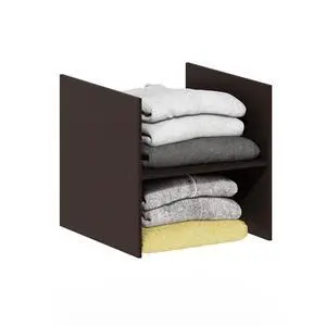 Cubicle Cube Insert, H-Shelf Cube Organizer, 2-Tier Shelf Dividers, Fits into Furinno Extra Thick Cubes, for Organizers and Storage, Black Oak (Does not fit IKEA Kallax Shelving) Cubicle Cube Insert, H-Shelf Cube Organizer, 2-Tier Shelf Dividers, Fits into Furinno Extra Thick Cubes, for Organizers and Storage, Black Oak (Does not fit IKEA Kallax Shelving)