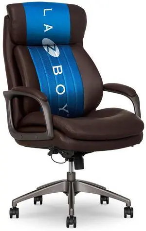 Nova Executive Office Chair - Ergonomic High Back Desk Chair with AIR Lumbar Support - Comfortable ComputerChair for Home Office - Vegan Leather - Brown Nova Executive Office Chair - Ergonomic High Back Desk Chair with AIR Lumbar Support - Comfortable ComputerChair for Home Office - Vegan Leather - Brown