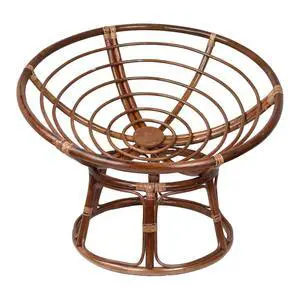 Bali 42-inch Modern Wicker/Rattan Brown Rattan Papasan Chair Replacement Frame Bali 42-inch Modern Wicker/Rattan Brown Rattan Papasan Chair Replacement Frame