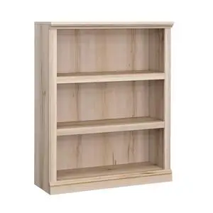 Miscellaneous Storage 3-Shelf Display Bookcase, Pacific Maple Finish Miscellaneous Storage 3-Shelf Display Bookcase, Pacific Maple Finish