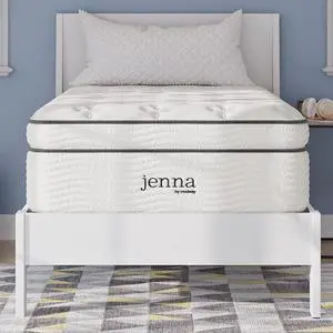 Jenna 14 Innerspring Pillow Top Twin Mattress With Individually Encased Coils Jenna 14 Innerspring Pillow Top Twin Mattress With Individually Encased Coils