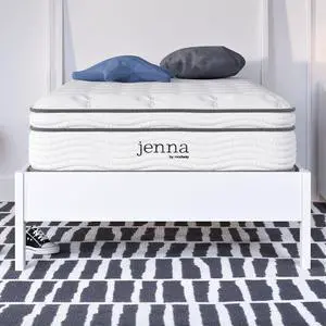 Jenna 10 Innerspring and Memory Foam Twin Mattress With Individually Encased Coils Jenna 10 Innerspring and Memory Foam Twin Mattress With Individually Encased Coils