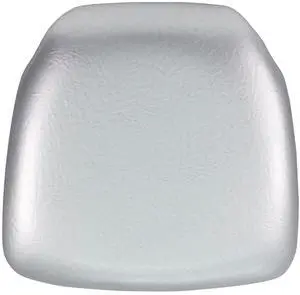 Hard Silver Vinyl Chiavari Chair Cushion Hard Silver Vinyl Chiavari Chair Cushion