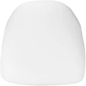 Hard White Fabric Chiavari Chair Cushion Hard White Fabric Chiavari Chair Cushion