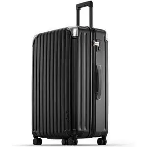 LEVEL8 Grace Luggage, 28 Inch Hardside Suitcase, Abs+Pc Harshell Spinner Luggage with Tsa Lock, Spinner Wheels, Black, 28 Inch LEVEL8 Grace Luggage, 28 Inch Hardside Suitcase, Abs+Pc Harshell Spinner Luggage with Tsa Lock, Spinner Wheels, Black, 28 Inch