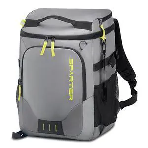 SPARTER Backpack Cooler Insulated Leak Proof 33/49 Cans, 2 Insulated Compartments Thermal Bag, Portable Lightweight Beach Travel Camping Lunch Backpack for Men and Women SPARTER Backpack Cooler Insulated Leak Proof 33/49 Cans, 2 Insulated Compartments Thermal Bag, Portable Lightweight Beach Travel Camping Lunch Backpack for Men and Women