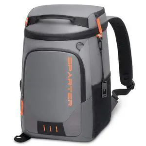 SPARTER Backpack Cooler Insulated Leak Proof 33/49 Cans, 2 Insulated Compartments Thermal Bag, Portable Lightweight Beach Travel Camping Lunch Backpack for Men and Women SPARTER Backpack Cooler Insulated Leak Proof 33/49 Cans, 2 Insulated Compartments Thermal Bag, Portable Lightweight Beach Travel Camping Lunch Backpack for Men and Women
